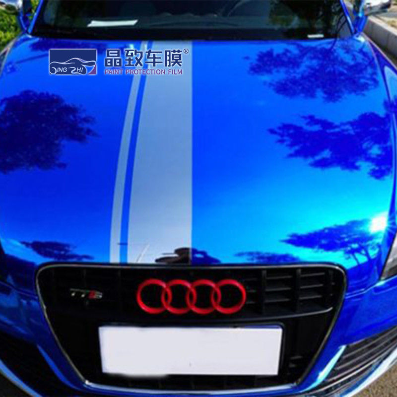 Продукта заботы автомобиля Дерек обруч винила Chrome голубого Stretchable как фильм 1.52*18m зеркала--Manufactory сразу