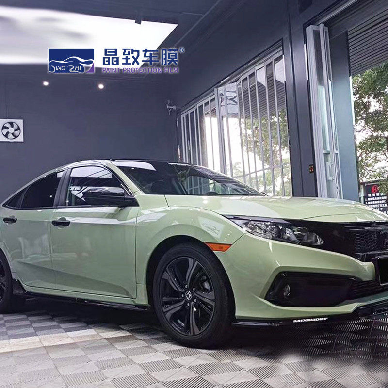 Сертификат WRAPMASTER ROHS, автомобильная наклейка, автомобильная пленка без пузырьков воздуха, прозрачная защита, хаки, зеленая автомобильная упаковка